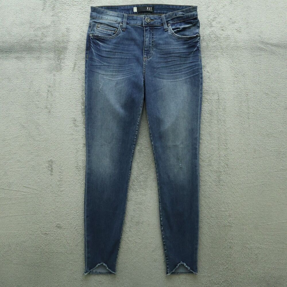 Kut from the Kloth Jeans Women's Size 6 High-Rise Connie Ankle Skinny 28" Inseam